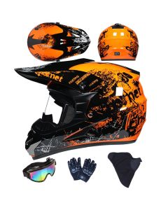Kinder-Full-Face-Motorradhelm-Set für ATV- und Offroad-Fahrten