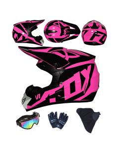 Kinder-Full-Face-Motorradhelm für Dirtbike, ATV und Offroad-Fahrten